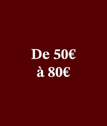 Entre 50€ et 80€